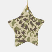 Camouflage Keramik Ornament (Rechts)