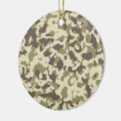 Camouflage Keramik Ornament (Links)