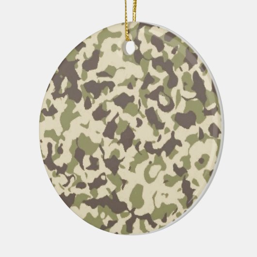 Camouflage Keramik Ornament (Links)