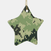 Camouflage Keramik Ornament (Rechts)