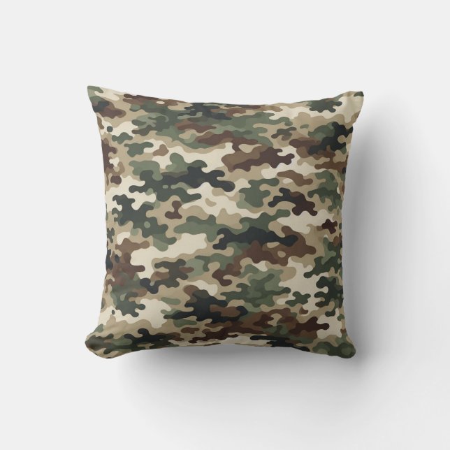 Camouflage Kissen (Vorderseite)