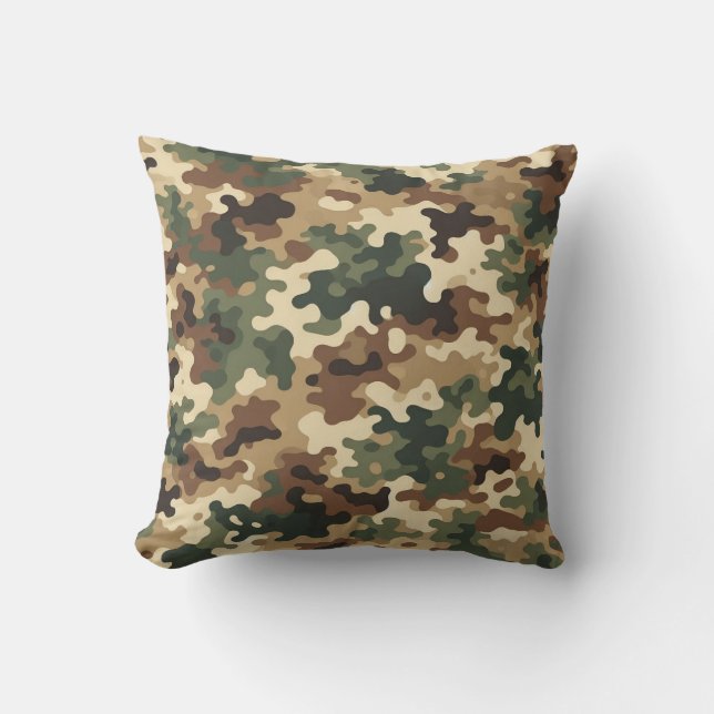 Camouflage Kissen (Vorderseite)