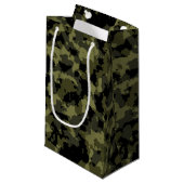 Camouflage Kleine Geschenktüte (Vorderseite Schrägansicht)