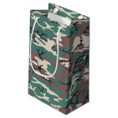 Camouflage Kleine Geschenktüte (Rückseite Schrägansicht)