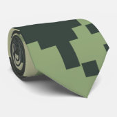 Camouflage Krawatte (Gerollt)