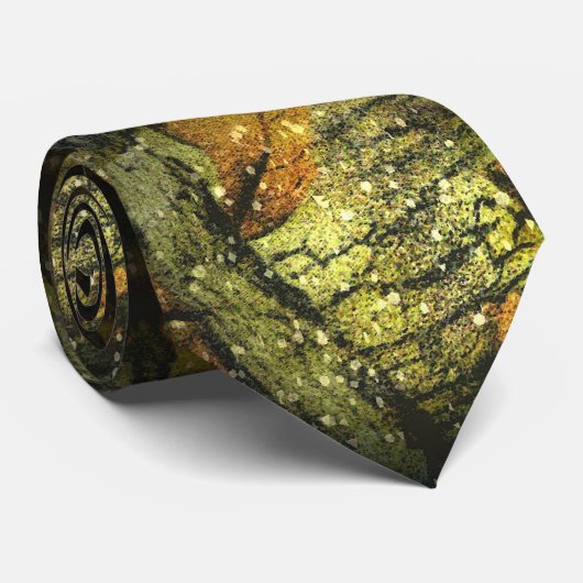 Camouflage Krawatte (Gerollt)