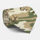 Camouflage Krawatte (Gerollt)