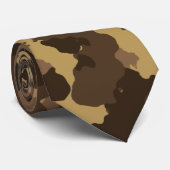 Camouflage Krawatte (Gerollt)