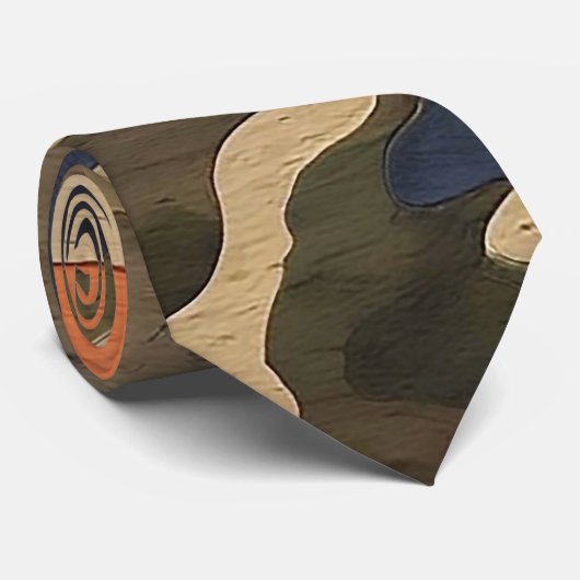 CAMOUFLAGE KRAWATTE (Gerollt)