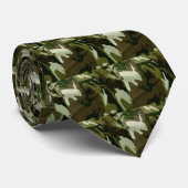 Camouflage Krawatte (Gerollt)