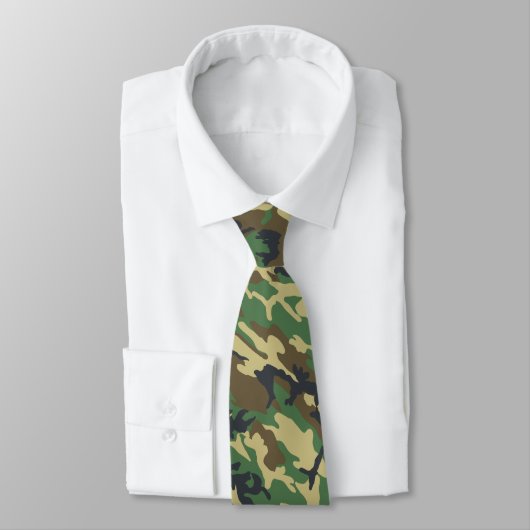 Camouflage Krawatte (Gebunden)