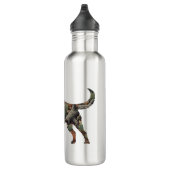 Camouflage Labrador Retriever Stainless Water Flas Edelstahlflasche (Rechts)
