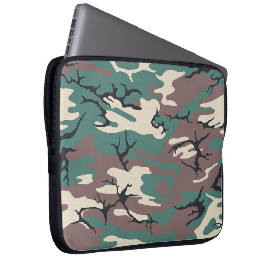 Camouflage Laptopschutzhülle (Vorne Rechts)