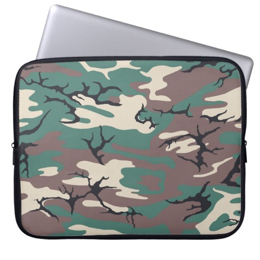 Camouflage Laptopschutzhülle (Vorderseite)