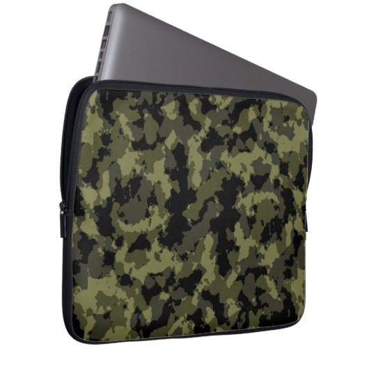 Camouflage Laptopschutzhülle (Vorne Rechts)