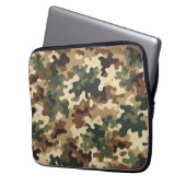 Camouflage Laptopschutzhülle (Vorderseite Links)
