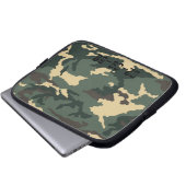 Camouflage Laptopschutzhülle (Vorne Knopf)