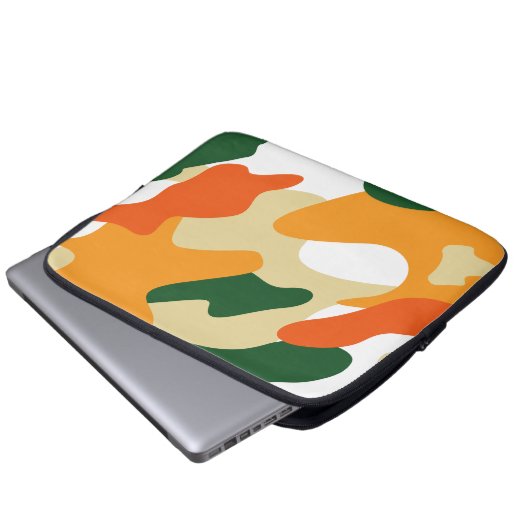 camouflage laptopschutzhülle (Vorne Knopf)