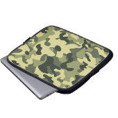 Camouflage Laptopschutzhülle (Vorne Knopf)