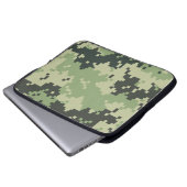 Camouflage Laptopschutzhülle (Vorne Knopf)