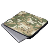 Camouflage Laptopschutzhülle (Vorne Knopf)