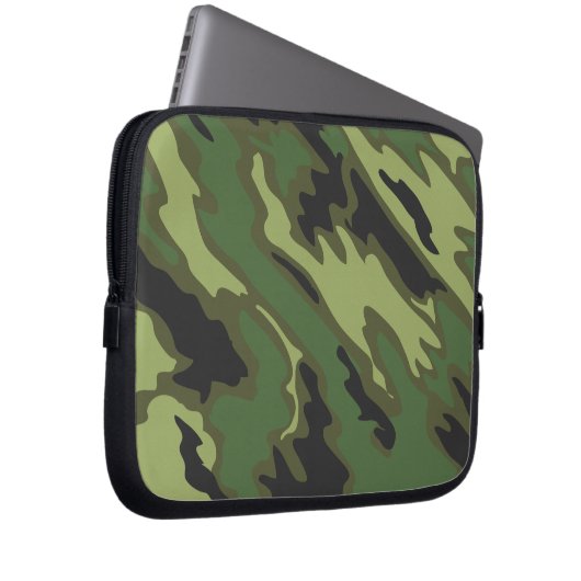 Camouflage Laptopschutzhülle (Vorne Rechts)