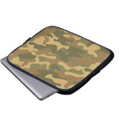 Camouflage Laptopschutzhülle (Vorne Knopf)