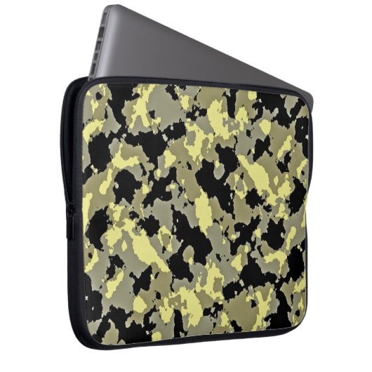 CAMOUFLAGE LAPTOPSCHUTZHÜLLE (Vorne Rechts)