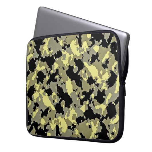 CAMOUFLAGE LAPTOPSCHUTZHÜLLE (Vorderseite Links)