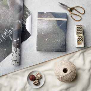 Camouflage Leaf Pattern Geschenkpapier