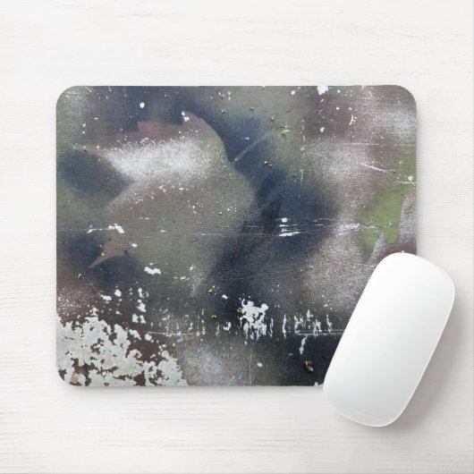 Camouflage Leaf Pattern Mousepad (Mit Mouse)