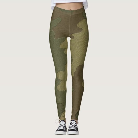 Camouflage Leggings (Vorderseite)