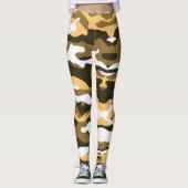 Camouflage Leggings (Vorderseite)