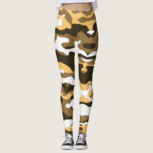 Camouflage Leggings (Vorderseite)