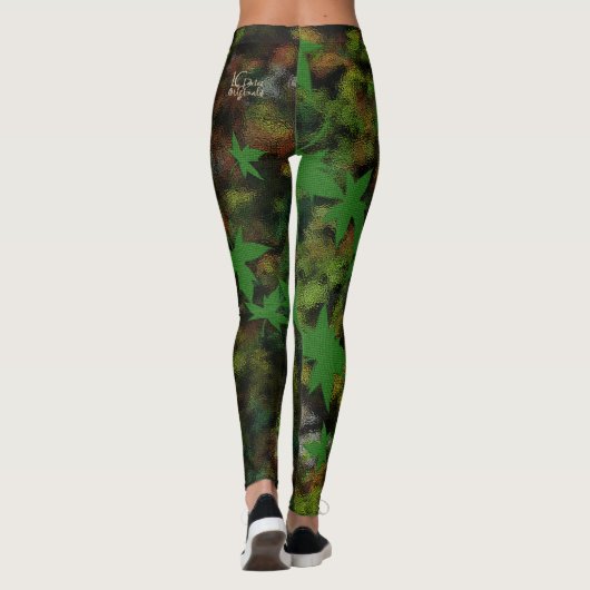 Camouflage Leggings (Rückseite)