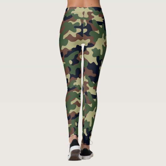 Camouflage Leggings (Rückseite)