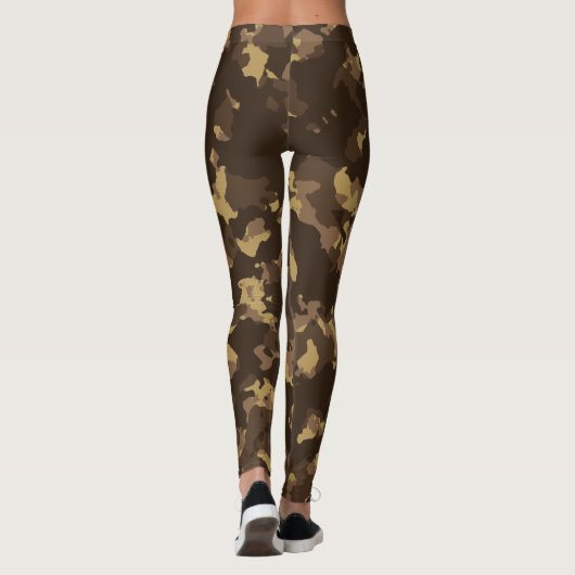 Camouflage Leggings (Rückseite)