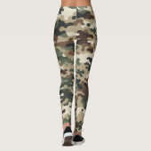 Camouflage Leggings (Rückseite)