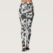camouflage leggings (Rückseite)