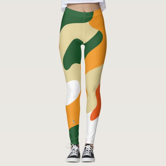 camouflage leggings (Vorderseite)