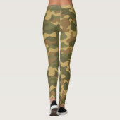Camouflage Leggings (Rückseite)