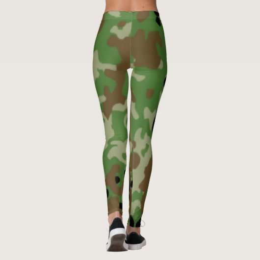 CAMOUFLAGE LEGGINGS (Rückseite)