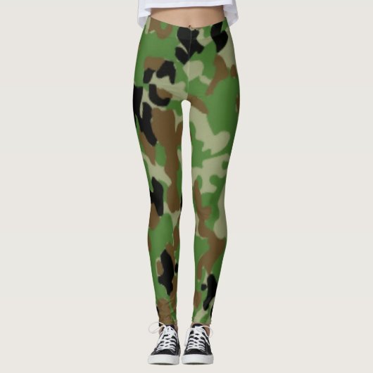 CAMOUFLAGE LEGGINGS (Vorderseite)