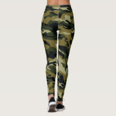 Camouflage Leggings (Rückseite)