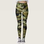 Camouflage Leggings (Vorderseite)