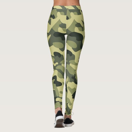 Camouflage Leggings (Rückseite)