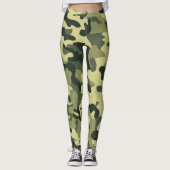 Camouflage Leggings (Vorderseite)