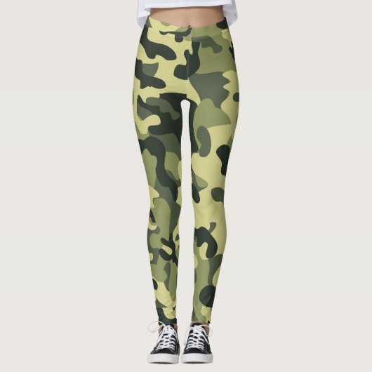 Camouflage Leggings (Vorderseite)