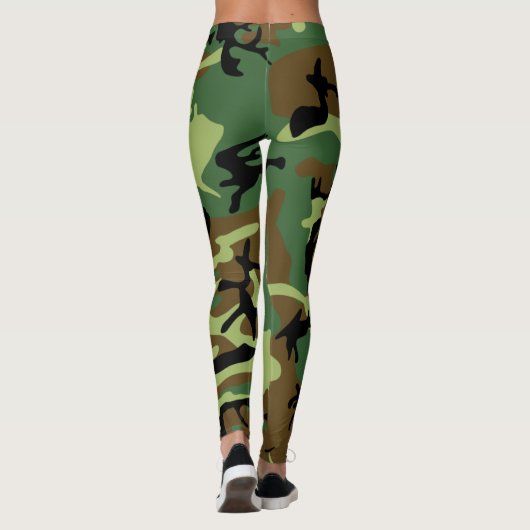 Camouflage Leggings (Rückseite)