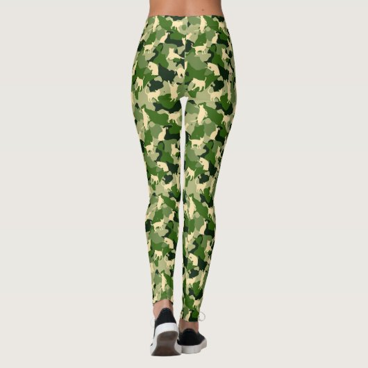 Camouflage Leggings (Rückseite)